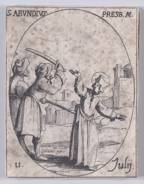 코르도바의 성 아분디오_by Jacques Callot_image from Les Images De Tous Les Saincts et Saintes de LAnnee_in the Metropolitan Museum of Art in New York City_New York USA.jpg